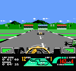 Nigel Mansell's World Championship Racing gameplay screenshot